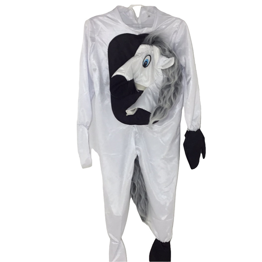 Disfraz caballo blanco