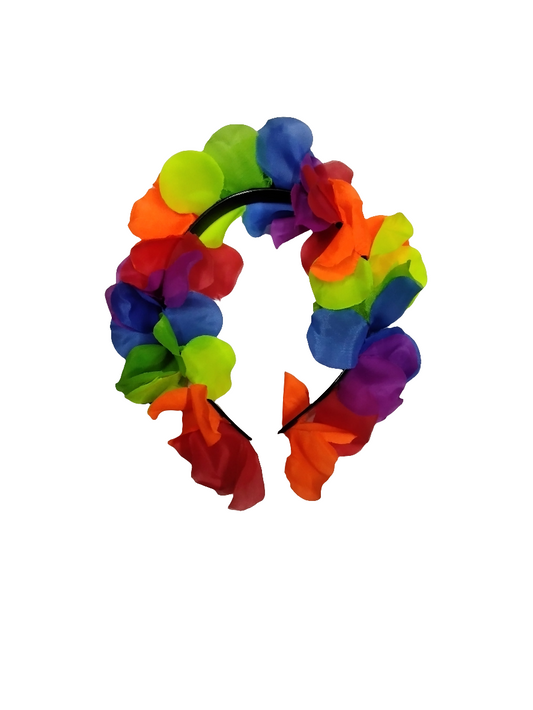 Tocado flores colores