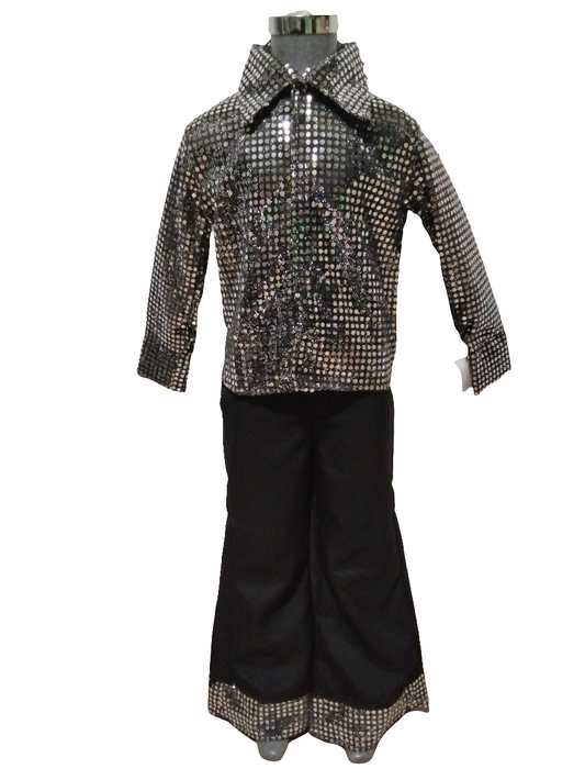Disco niño plateado