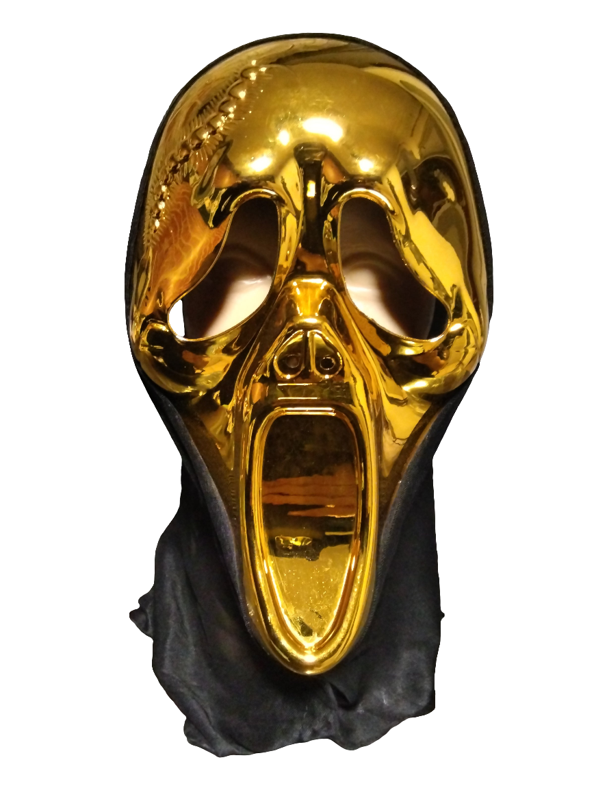 Máscara metálica scream