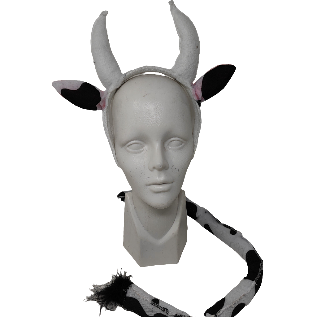 Diadema y cola de vaca