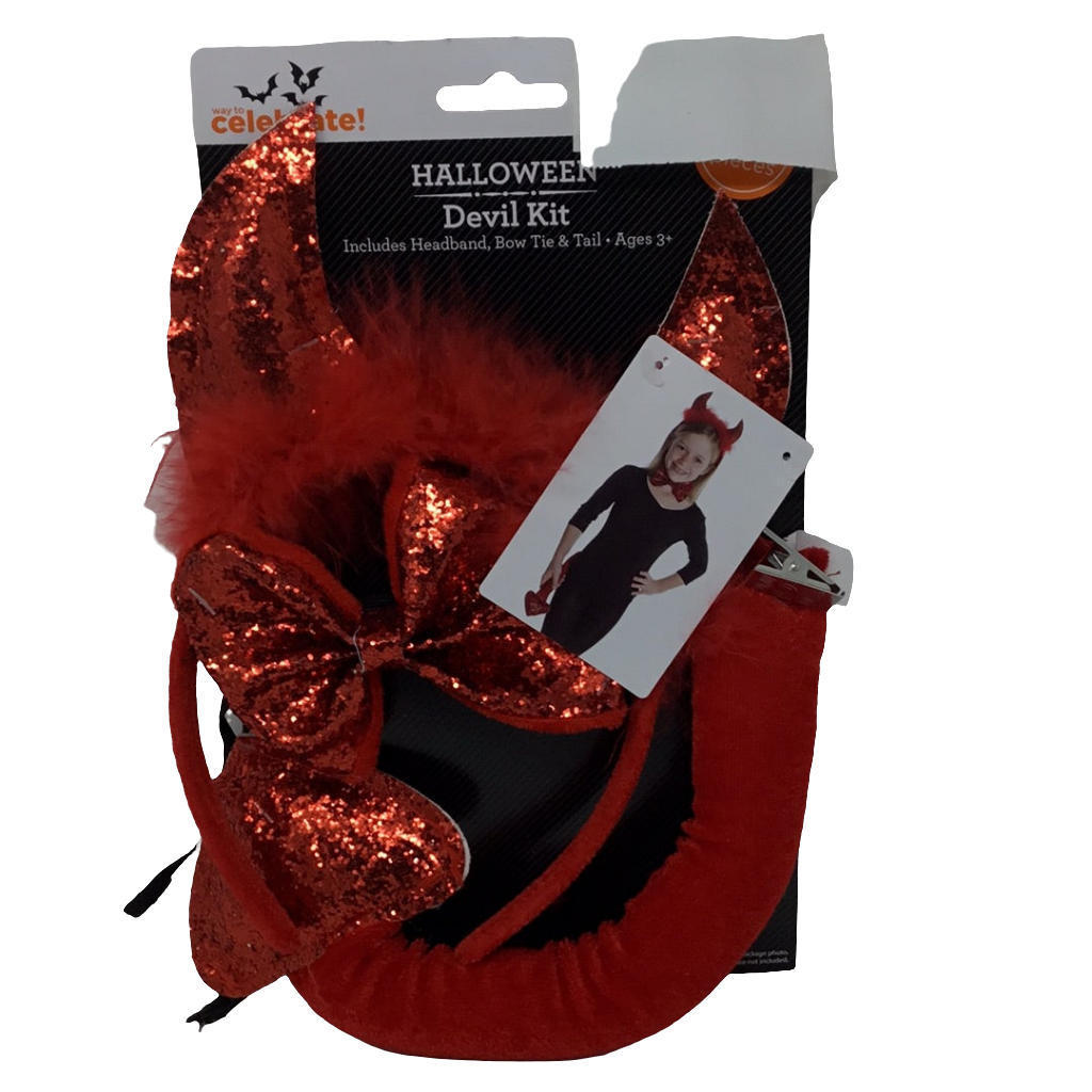 DEVIL KIT DIADEMA – Casita de Andy | Tienda de Disfraces