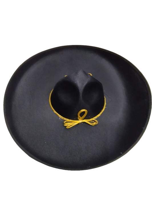 Sombrero charro con adorno