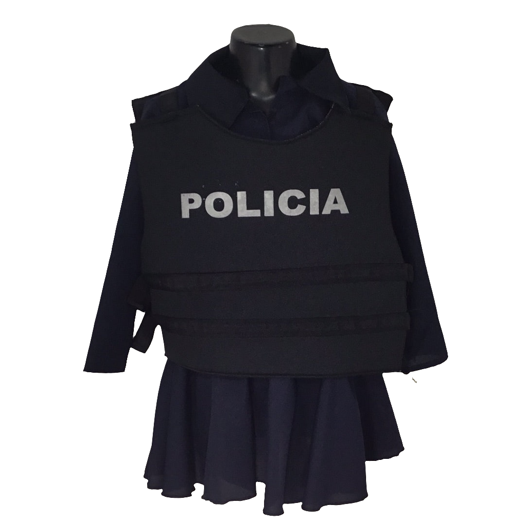Disfraz policia mujer