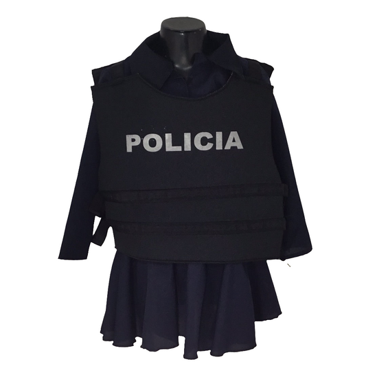 Disfraz policia mujer