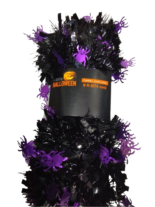 Garland purple and orange