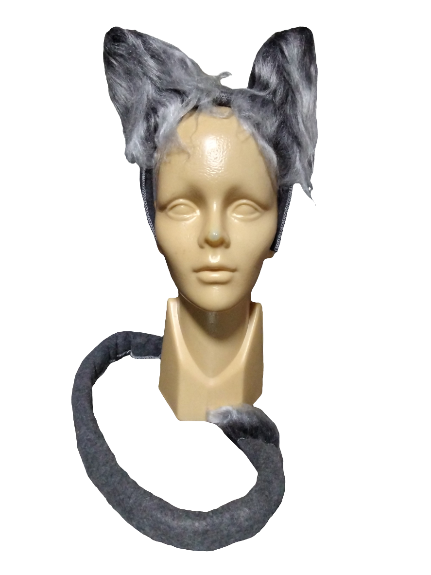 Diadema cola lobo