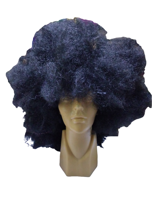 Peluca afro grande negro