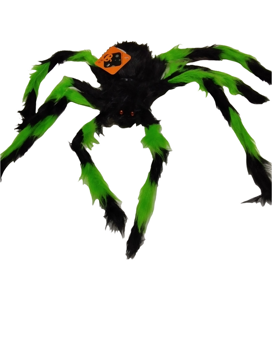 araña pelos colores