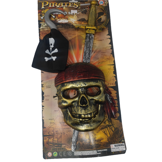 Set Pirata con Máscara