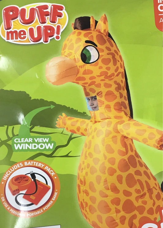 Disfraz adulto inflable Giraffe