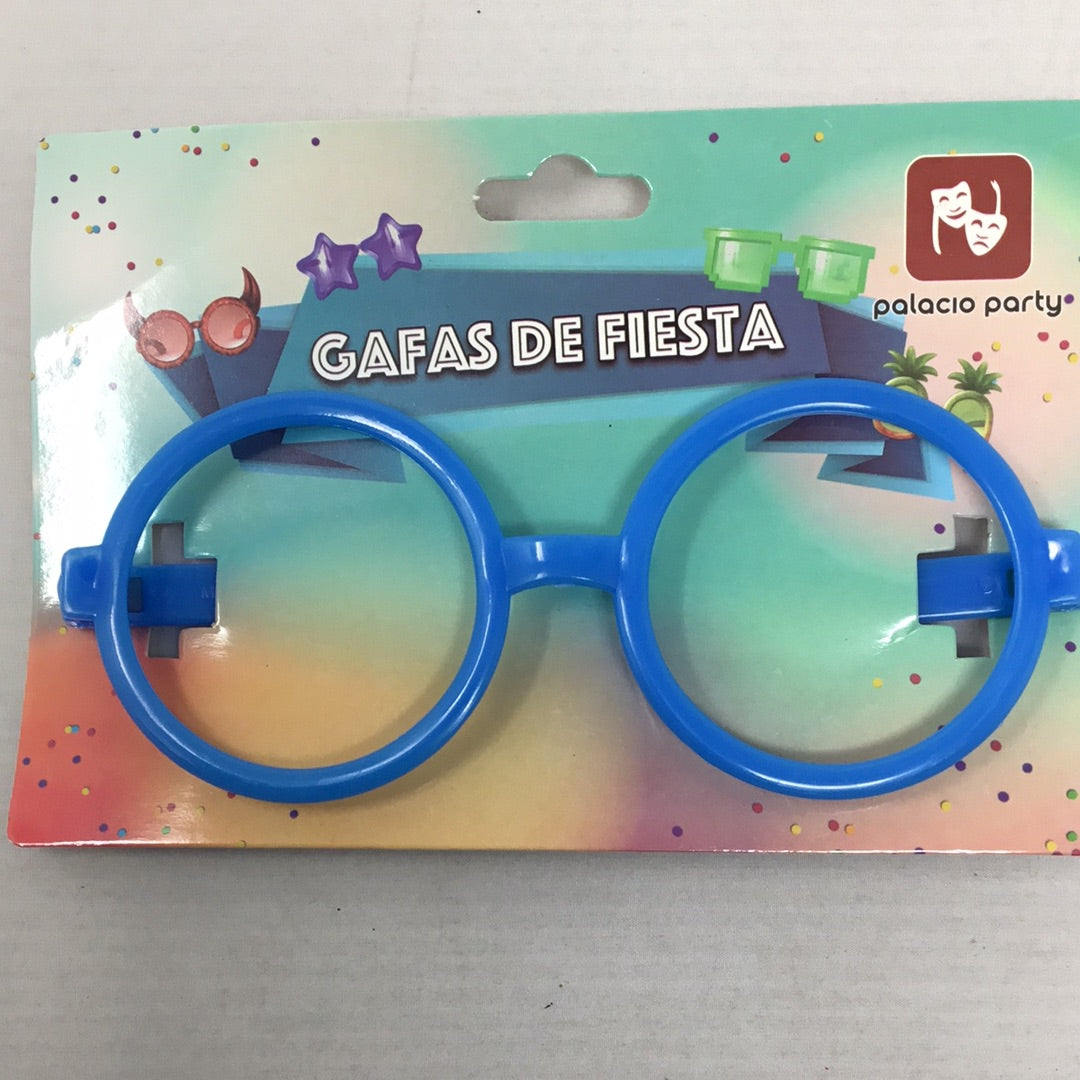 Lentes redon ec azul