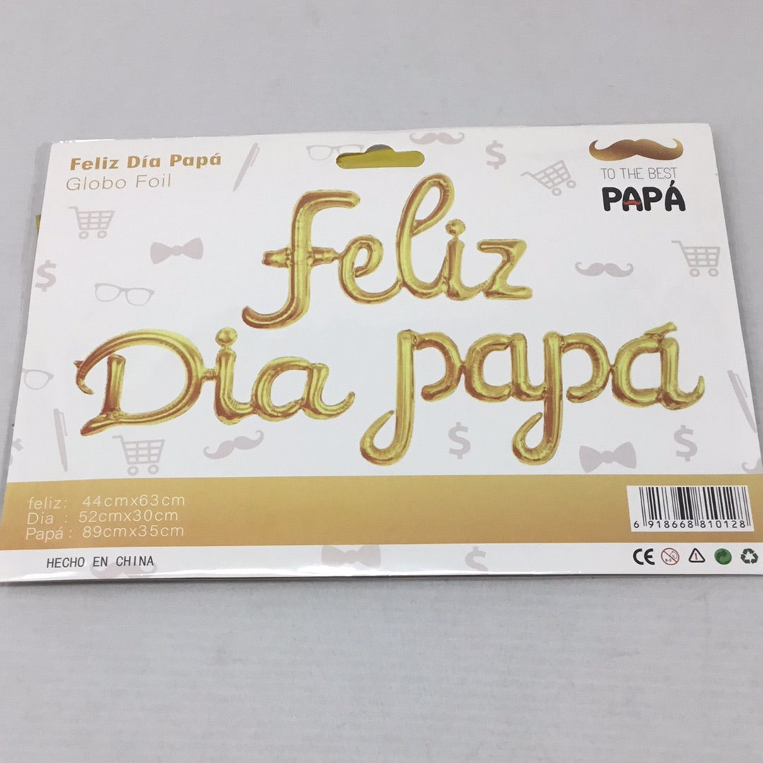 Globo feliz día papá