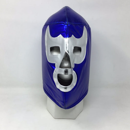 Máscara de luchador azul