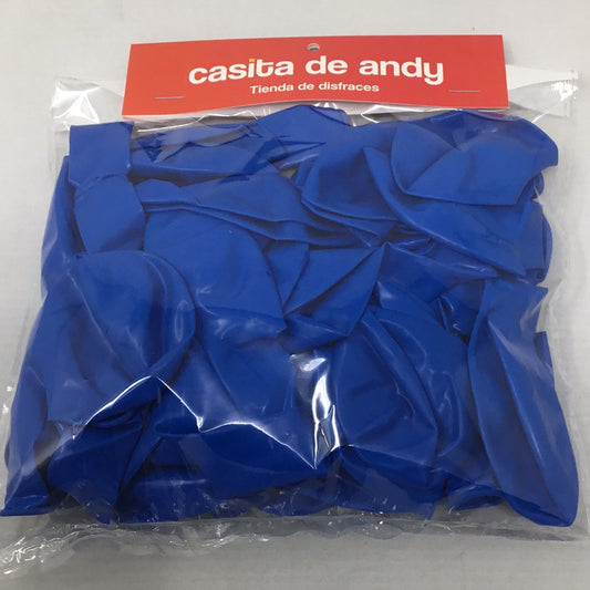 Globo latex #12 azul 50pz