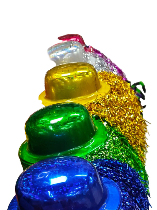 Sombrero con tiras