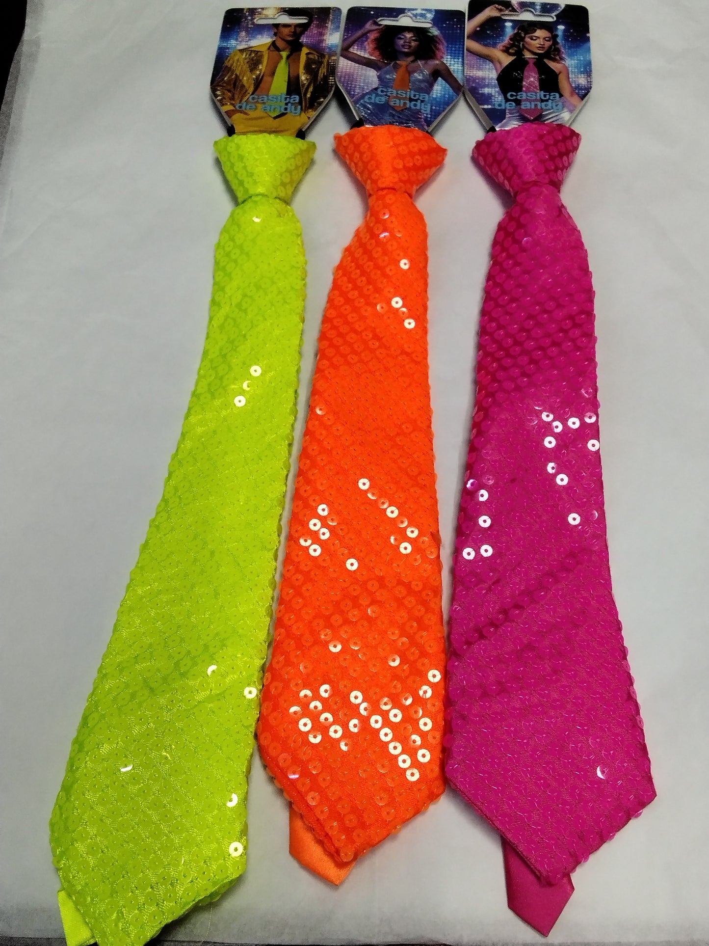 Corbata neon