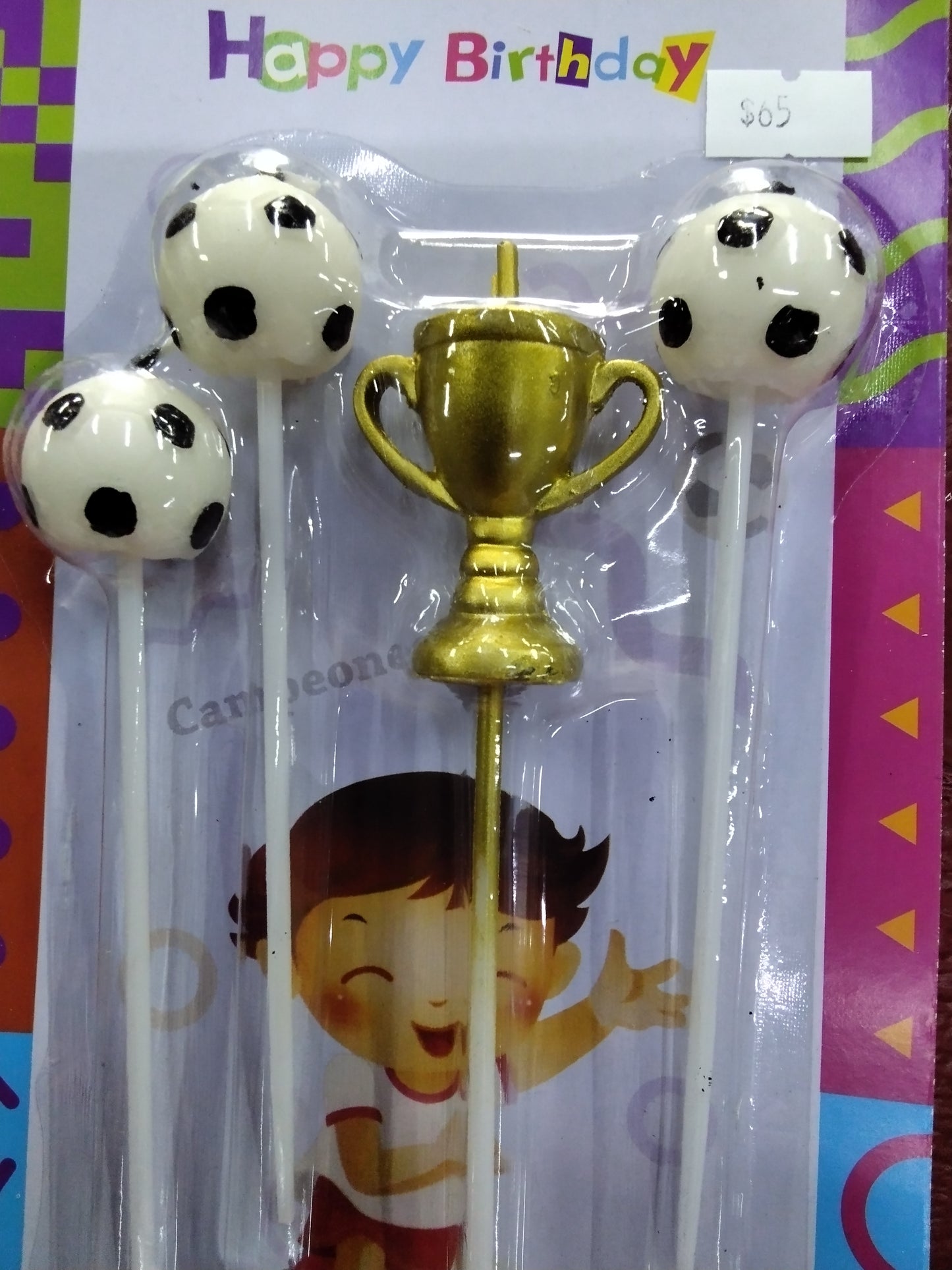 Vela balones con copa