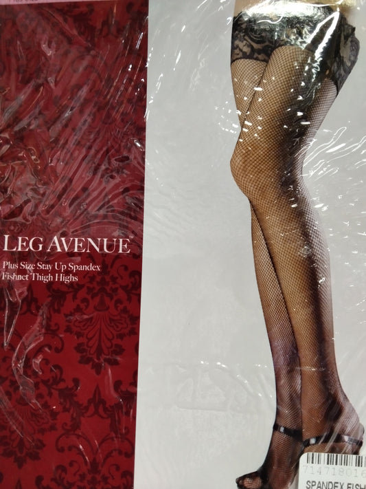 Spandex Fishnet  leg