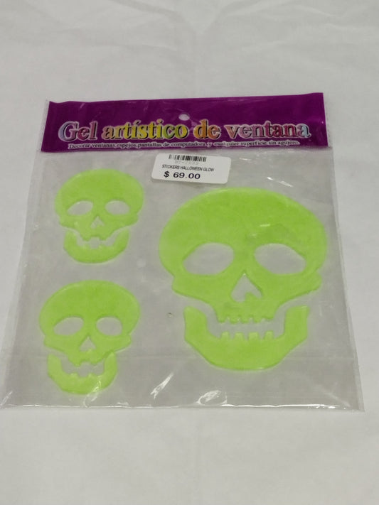 Sticers halloween glow