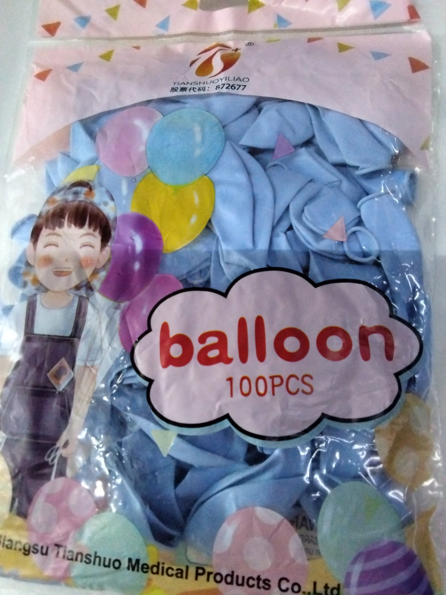 Globo tianshuoyilio 100pz