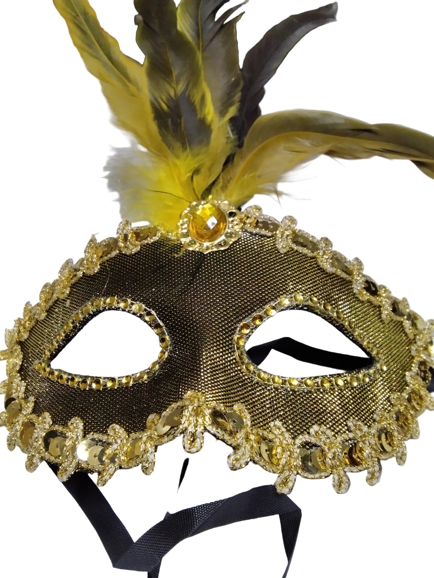 Antifaz karnaval c/plumas