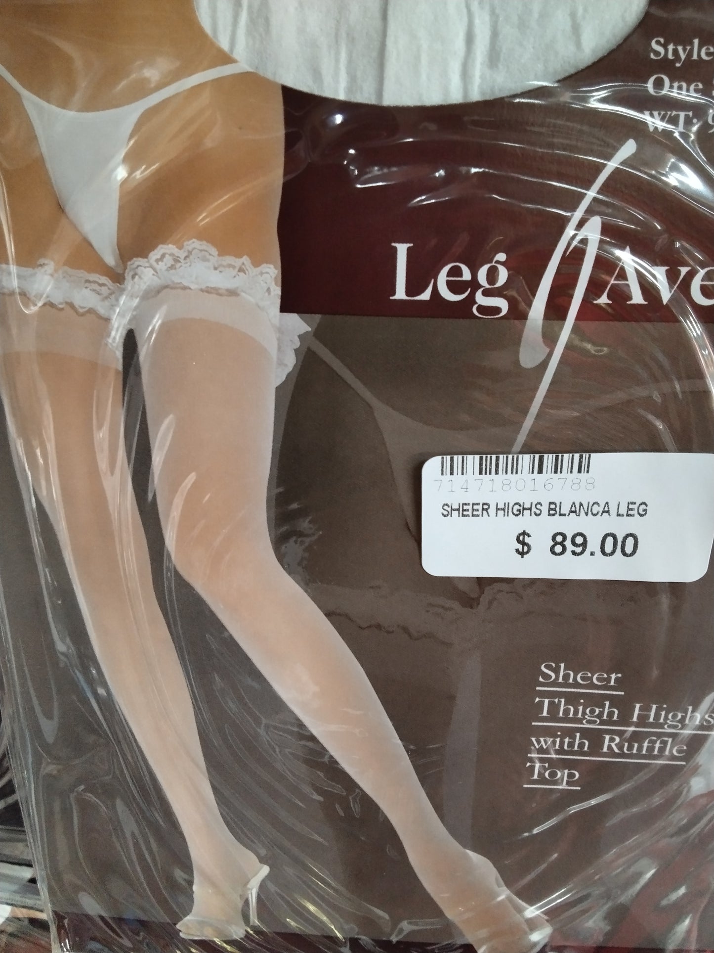 Sheer highs blanca leg