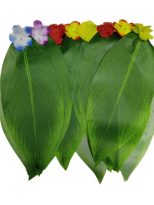 Falda hojas hawaiana