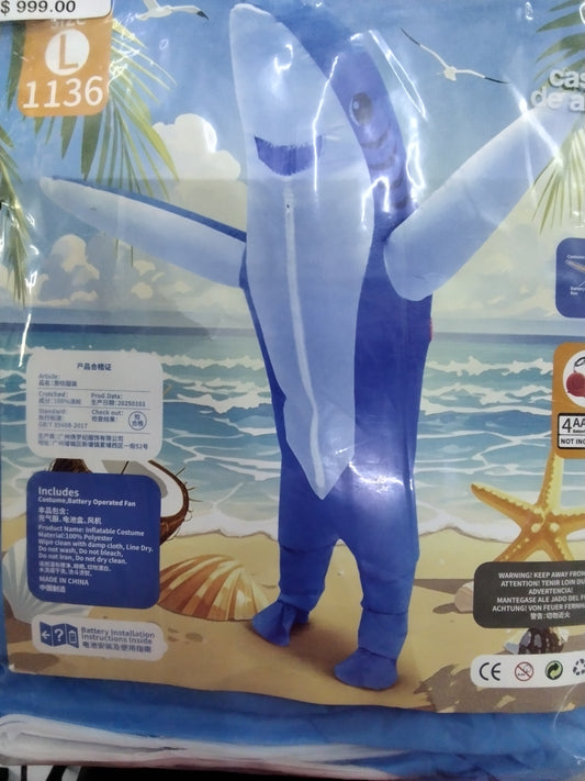 Inflable tiburon