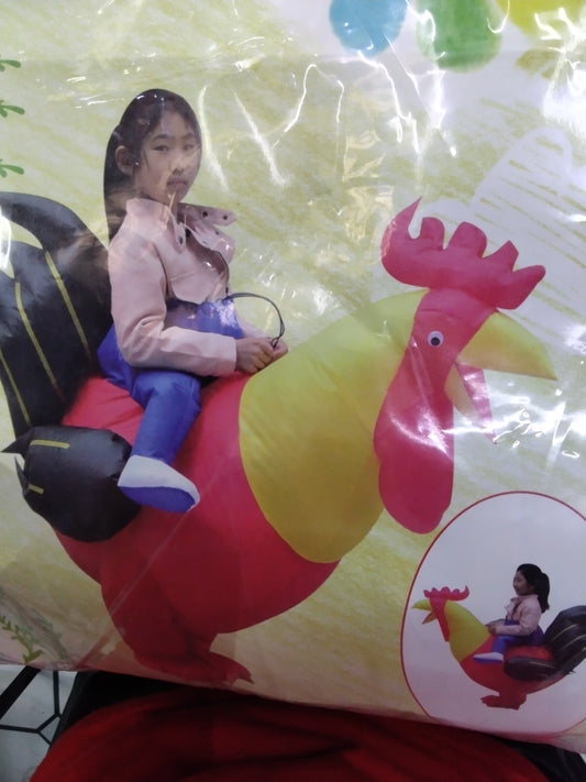Infla gallo niño