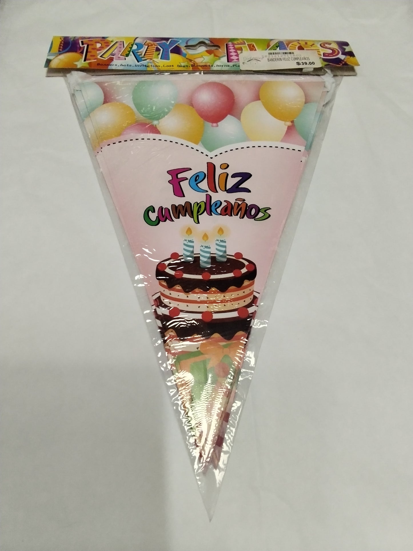 Banderin feliz cumpleaños