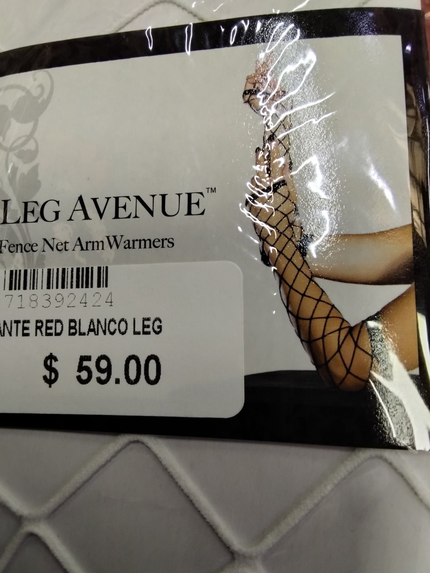Guante red blanco