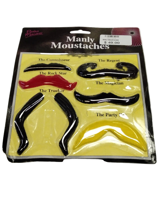 Manly moustaches