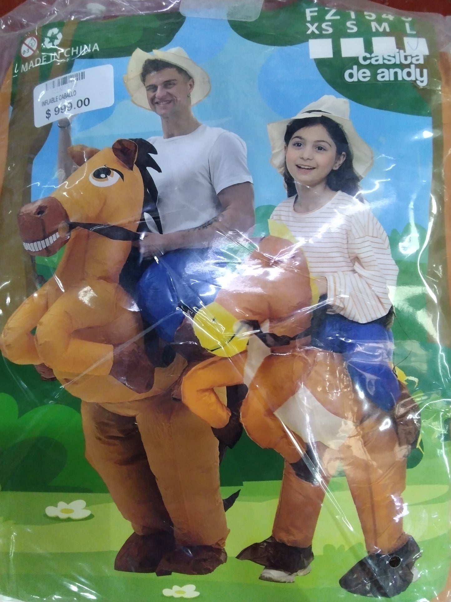 Inflable caballo