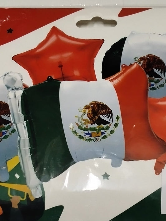 Kit banderas mexico