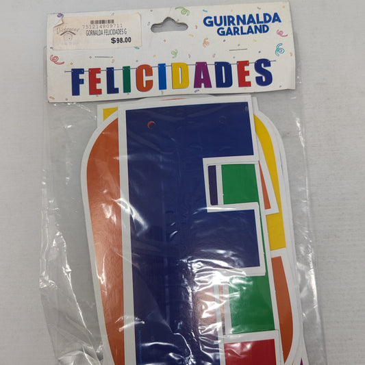 Guirnalda felicidades g