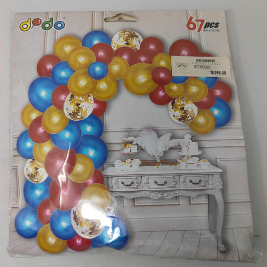 Globo arco aperlado