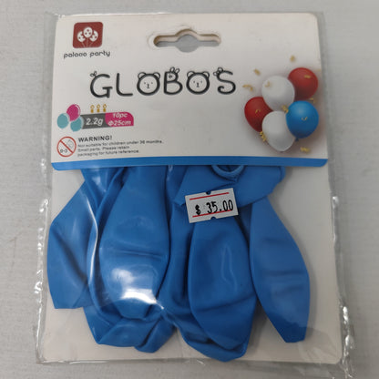 Globos latex 10pz